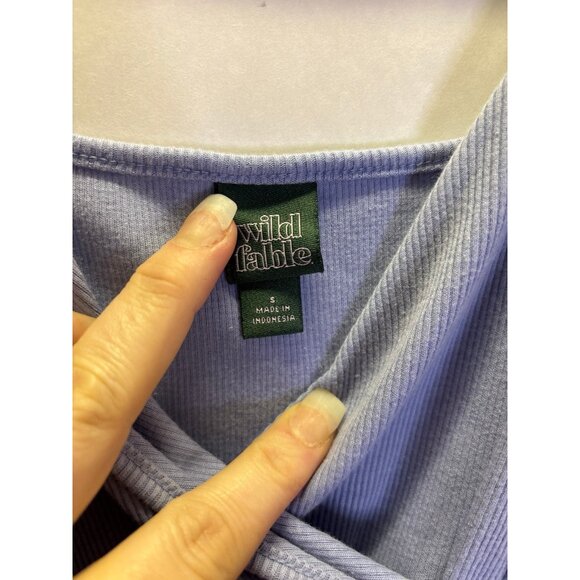 Wild Fable Lavender Purple Ribbed Sun‎ Dress (small) - Picture 3 of 7